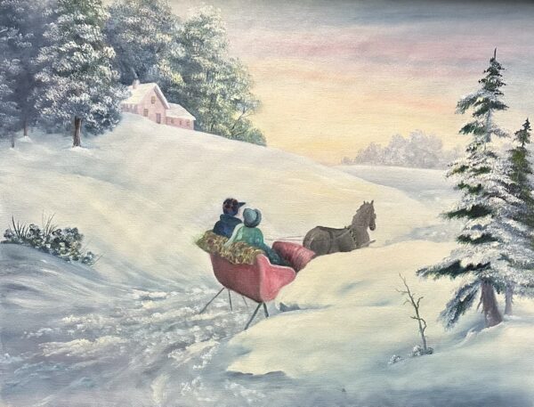 Horse and Sled