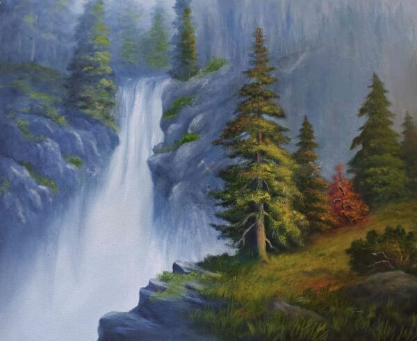 Forest Waterfall
